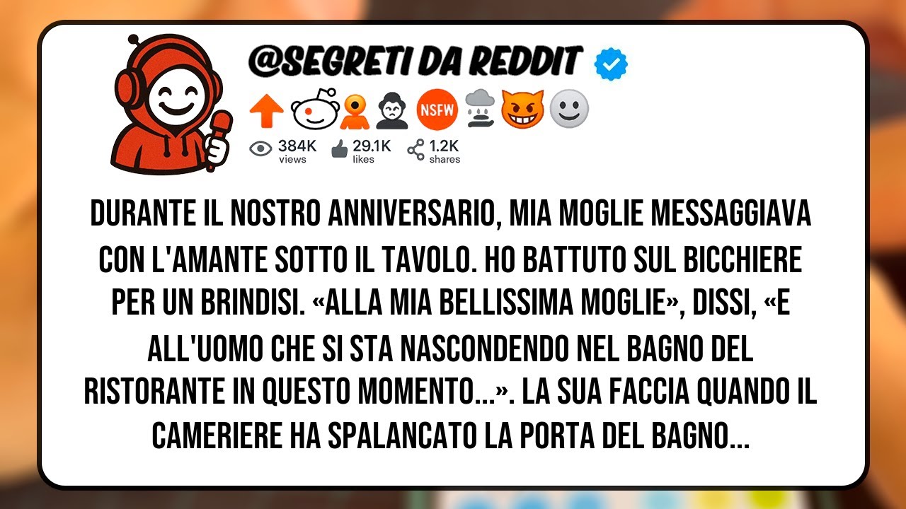 Vendetta al ristorante: il brindisi che ha distrutto tutto