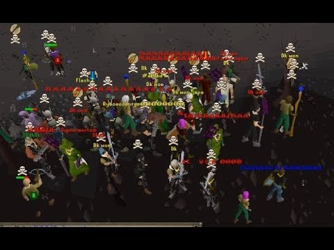 Runescape 2007: DK HUGE CLAN WAR! DK vs RoT vs CT vs UNK vs JAJA + More ...