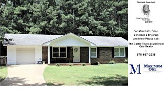 3851 Nebo Road, Hiram, GA Presented by The Castle Team at Maximum One Realty.