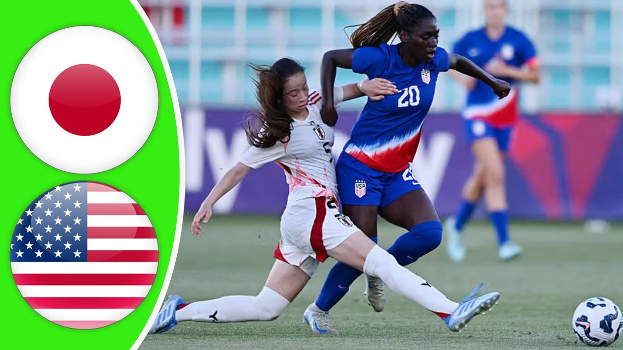 圧巻の勝利！日本女子U17がアメリカに3-0快勝【カンザスシティ親善試合】