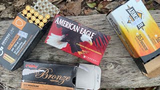 357 magnum ammo comparison in Rossi lever gun