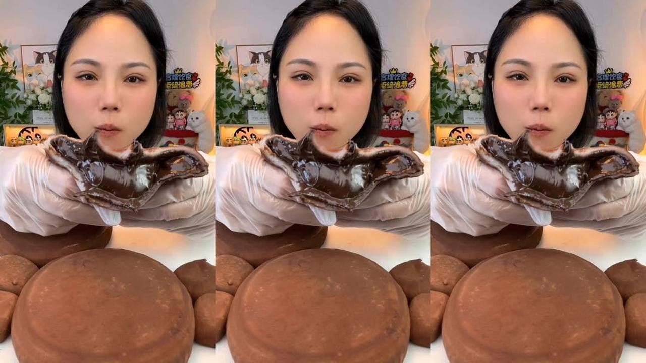 #巧克力嘎嘣脆 #冰山熔岩 #福团