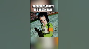 ANDROID 17 TAUNTS KRILLIN In Dragon Ball: Sparking! Zero