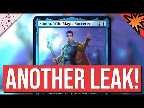 Another Wild Leak Simon Wild Magic Sorcerer Universes Beyond D D Spoilers MTG 