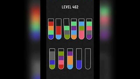 Water sort puzzle level 462