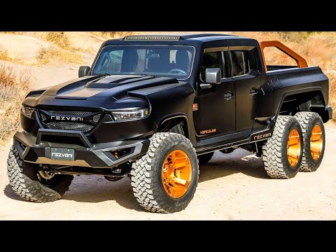 All New 2021 Rezvani Hercules 6x6 1300HP ARMORED MILITARY Spec Daily Truck