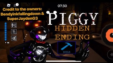 PIGGY HIDDEN ENDING IN BUILD MODE GAMEPLAY