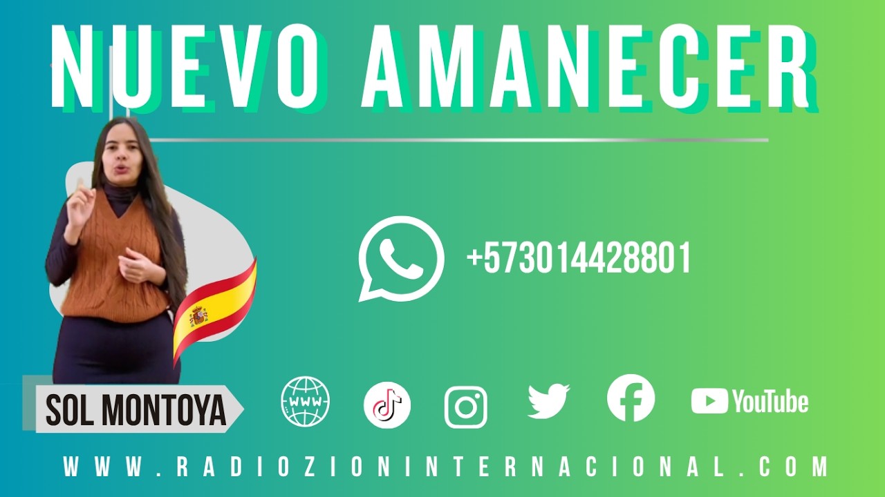 NUEVO AMANCER CON SOL MONTOYA DESDE ESPAÑA