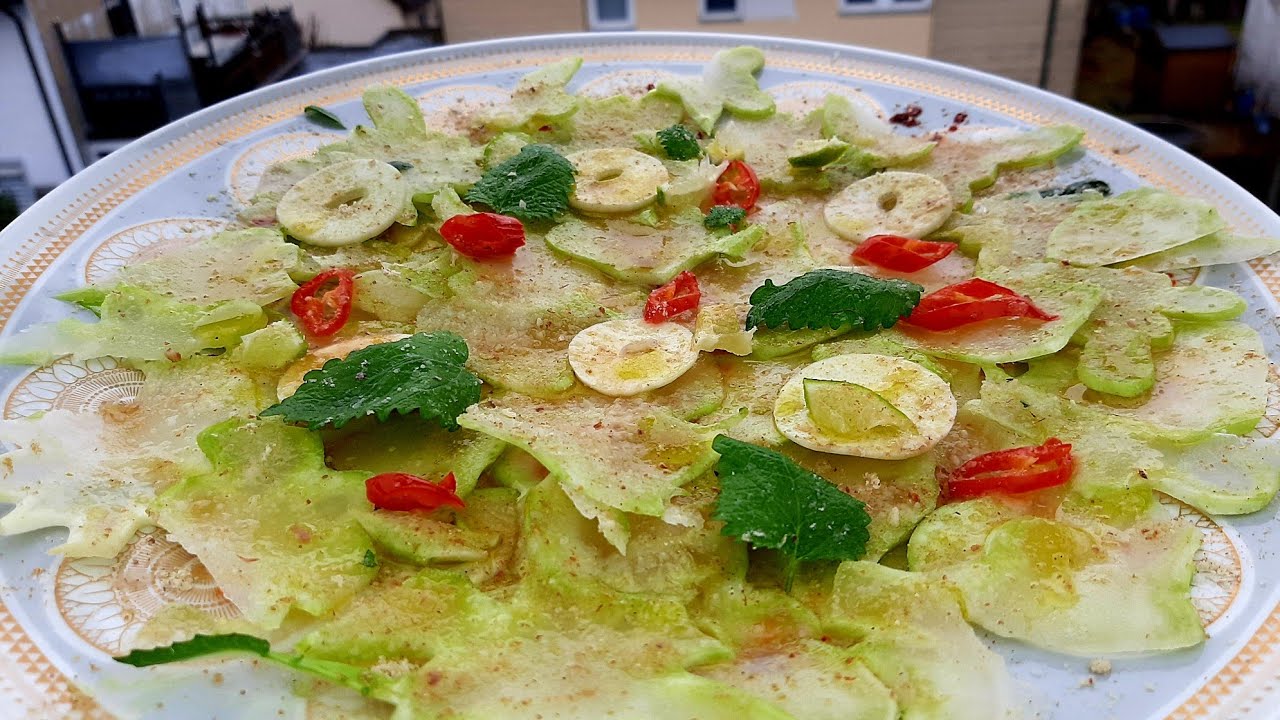 Карпаччо из необычного ингредиента