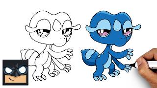 how draw gecqua pokemon