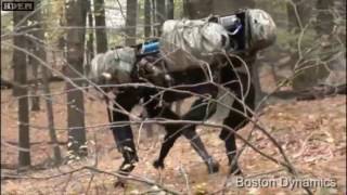 Робот Boston Dynamics с русской озвучкой 18+