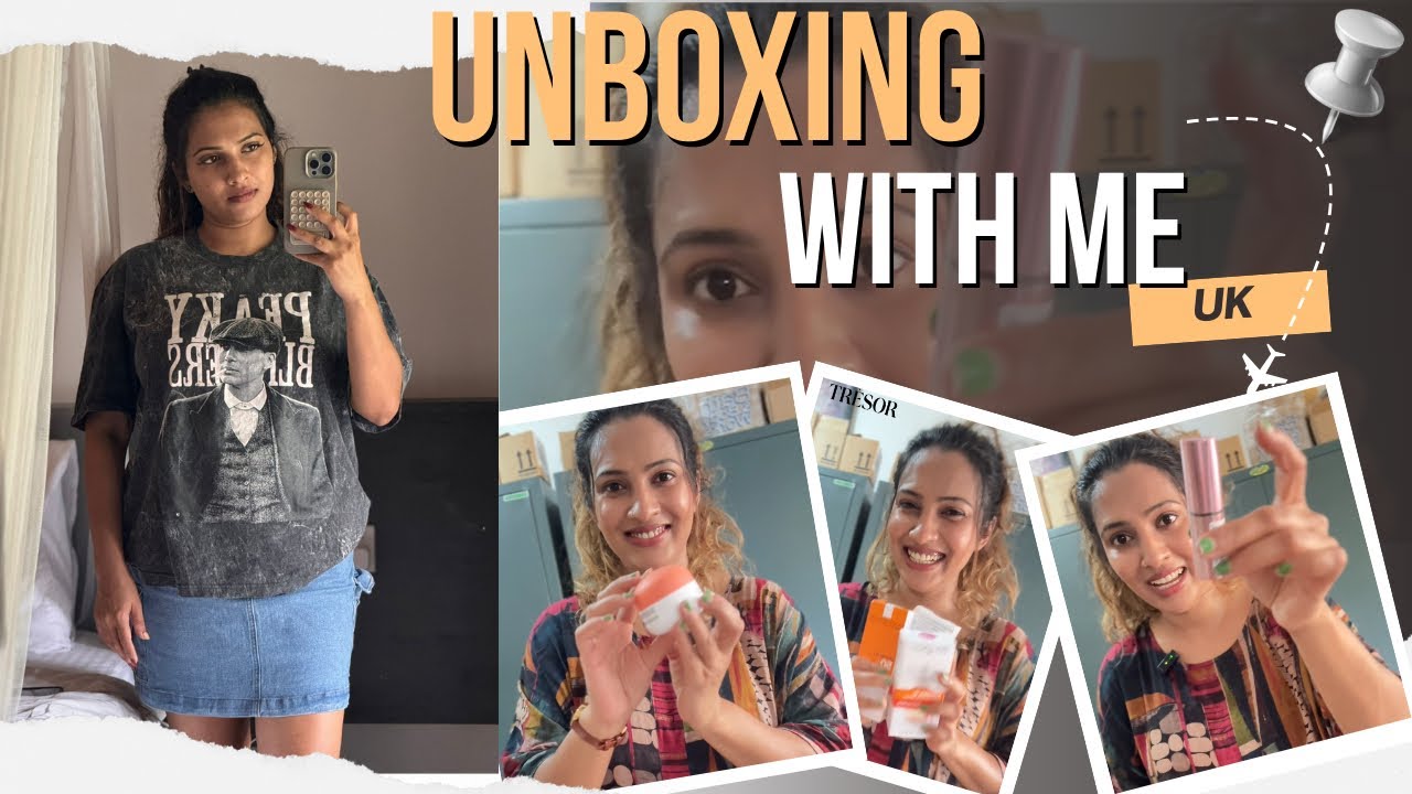 UK වලින්ම ආව products set එක !