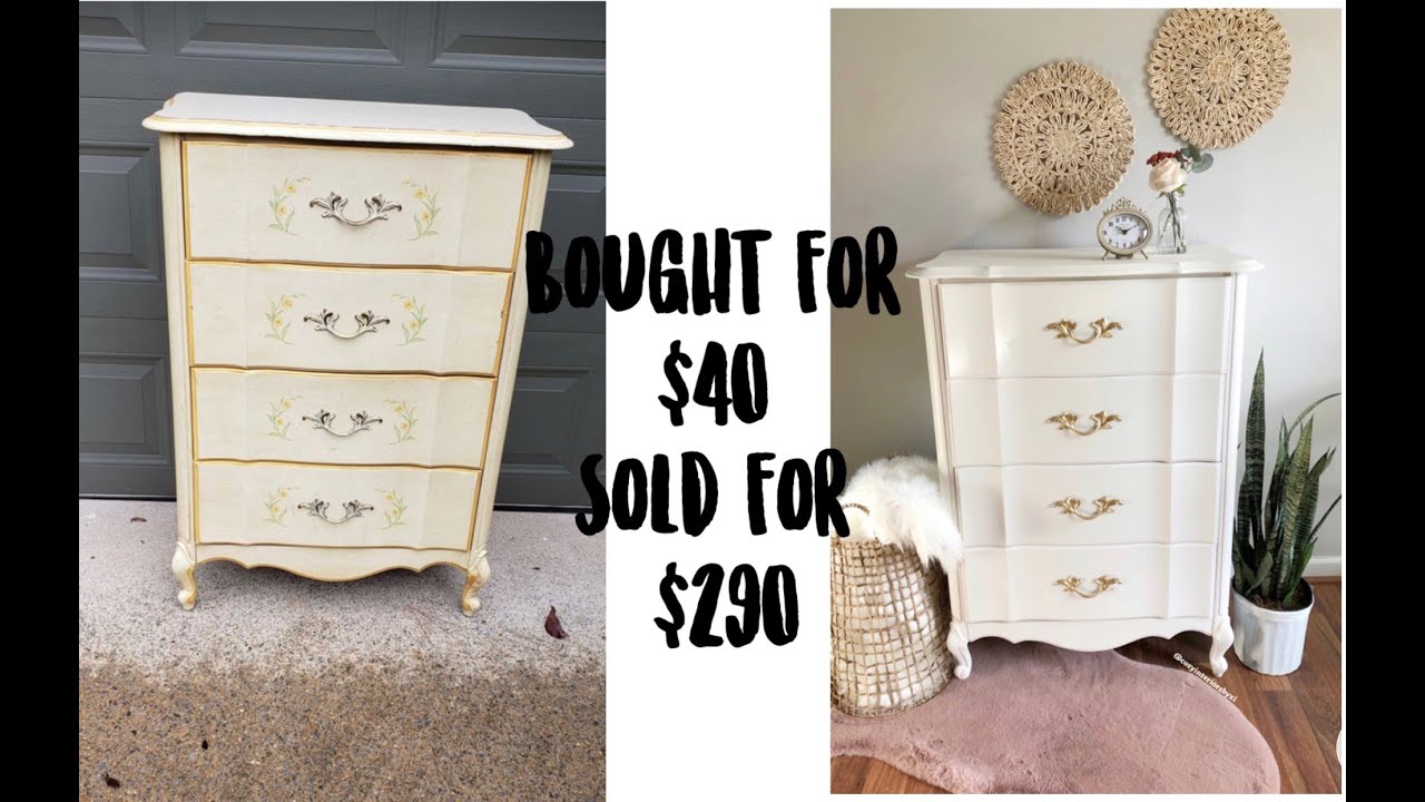 How to stage painted furniture for highest profits YouTube