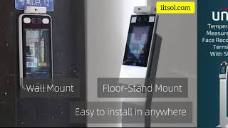 Temperature Measurement by Forehead and Face Recognition Terminal OET 213