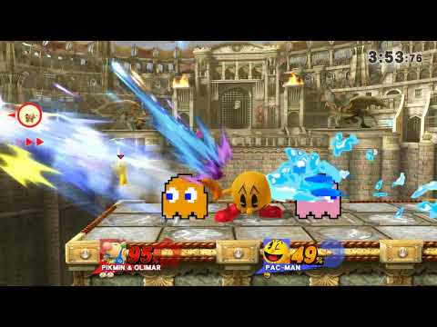 【スマブラWii U】ピクオリで行くガチ部屋 part11...初見殺しの塊、パックマン