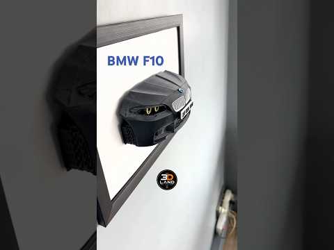 BMW F10 3D Baskı Duvar Dekor