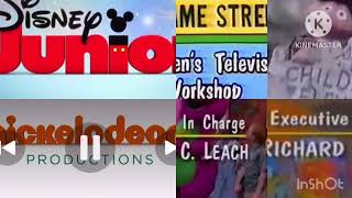 Barney, Book Of Pooh, Loud House, Mickey Mouse Clubhouse, Sesame Street Credits Remix