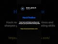 Games for learning hacking #bugbounty #havking #jamon