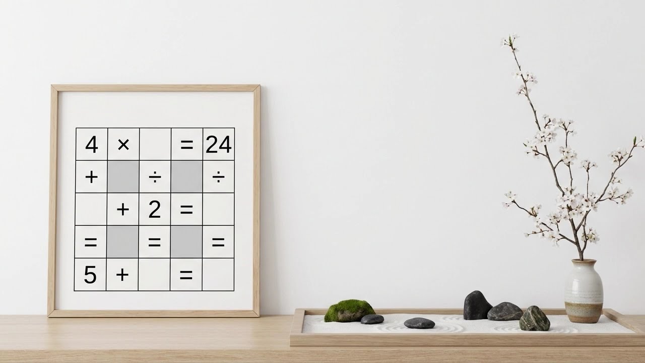 math video en 20260120 image 5x5 hard zen 1280x720 30s