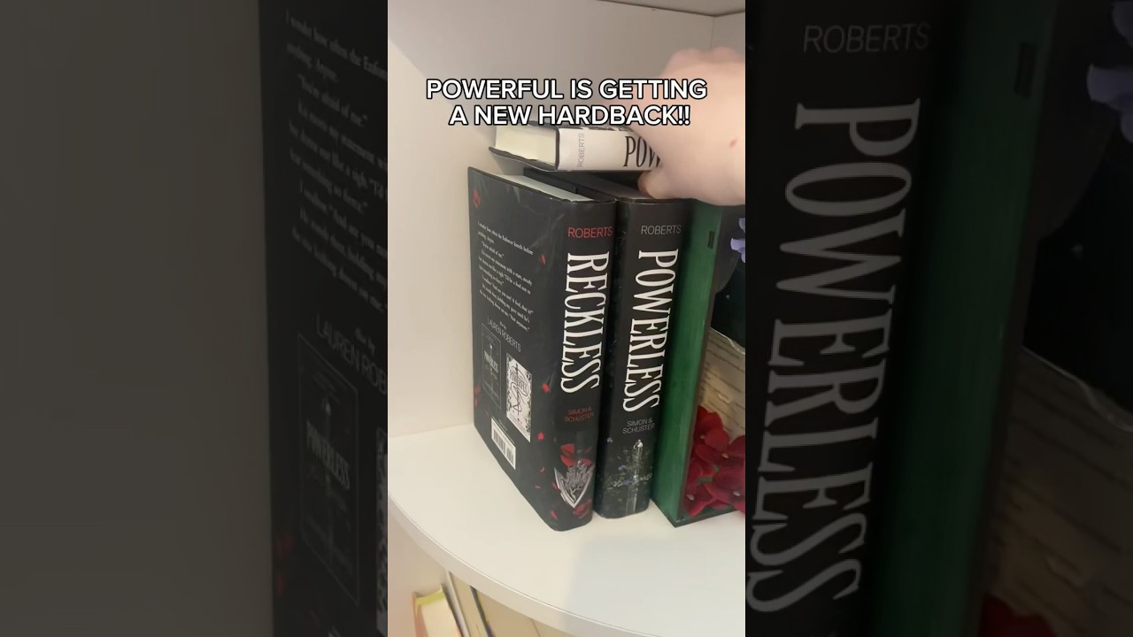 FINALLY 🥹🥹🥹 #powerless #powerful #laurenroberts #books #booktok #booktube #romantasy #bookish