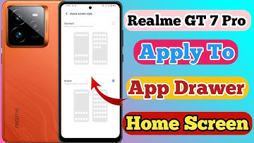 Realme GT 7 Pro 5g App Drawer Setting Kaise On Kare // How To App Drawer Setting On Realme GT 7 Pro