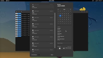 Do you like Shell Calendar? Ft. GNOME 3.38