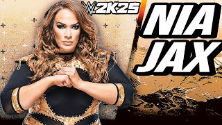 WWE 2K25 - Nia Jax Signatures and Finishers 