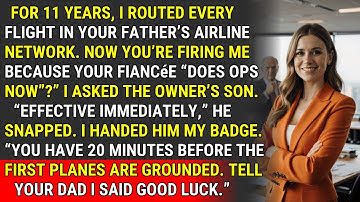 Ontslagen vanwege zijn verloofde, ik heb hun luchtvaartmaatschappij aan de grond gezet ♟️ | Corpo...