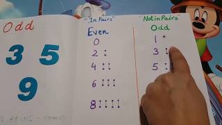 The Fastest Way to Teach Even and Odd Numbers in Less than 5 Minutes