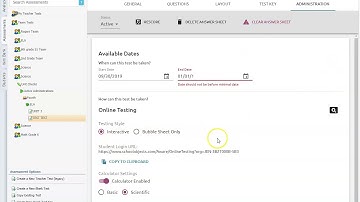 Where students Go to Log In To Take a Test