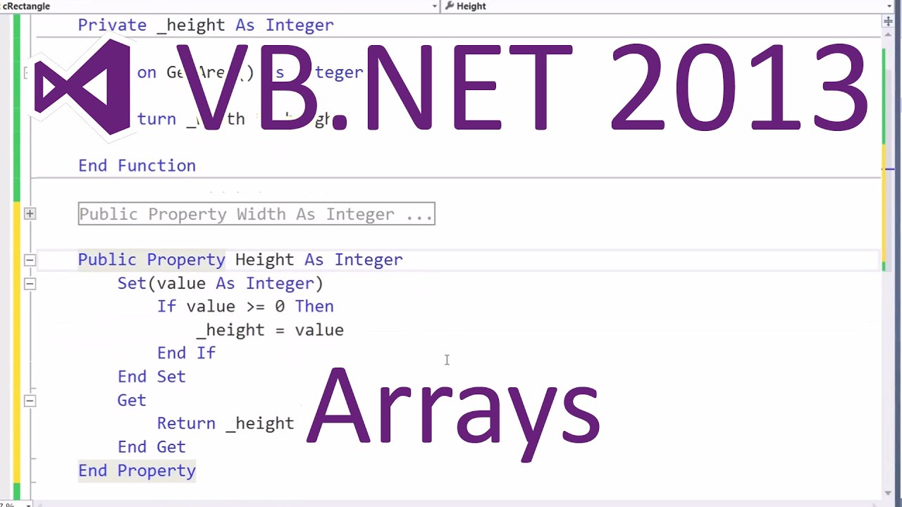 Vb.Net 2013 - Arrays