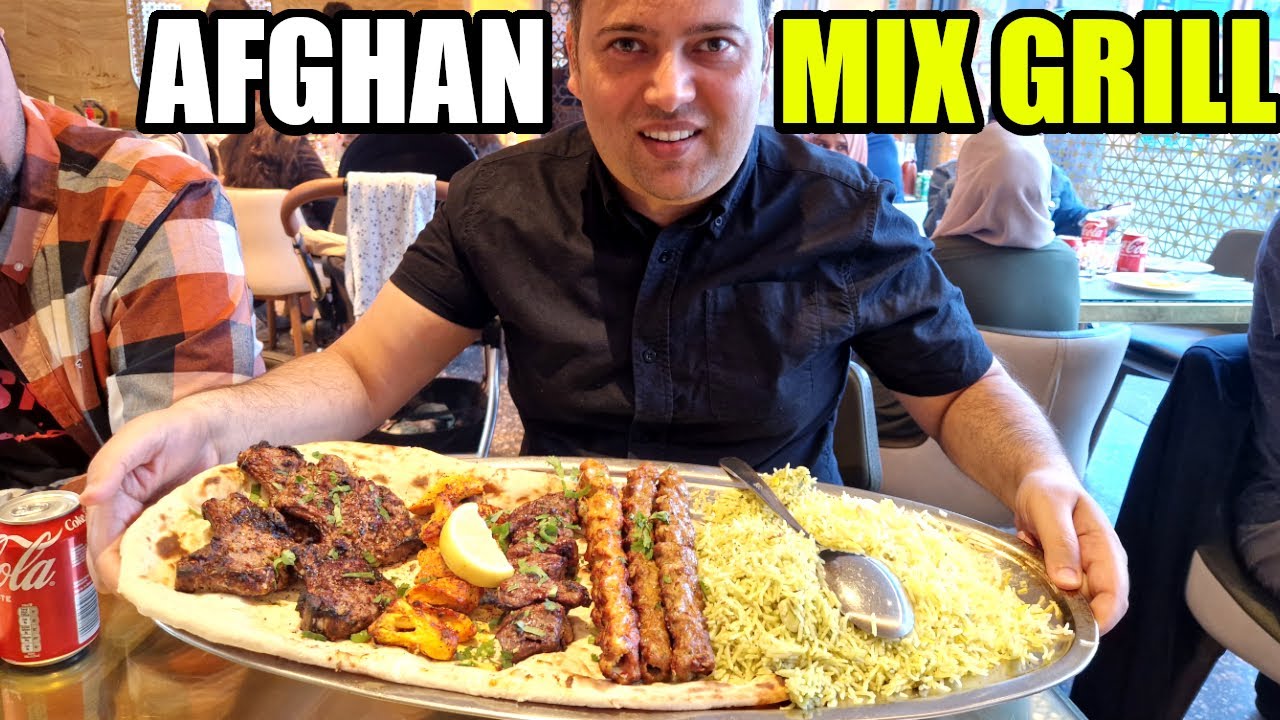 Afghani Restaurant in Ilford UK Food Vlog 4 Watan Restaurant