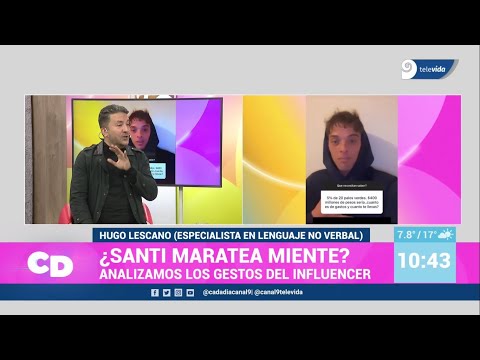 ¿SANTI MARATEA MIENTE?