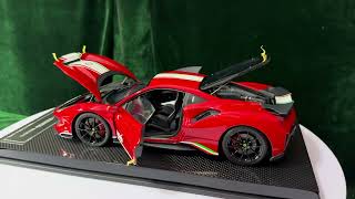 Dino Model DM 1/18 488 Pista Rosso Corsa #108  OFP008B1