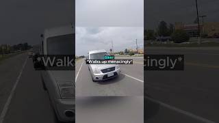 Biker Narrowly DODGES VAN 🚐 💥