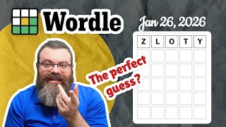 Strategy | Wordle #1682 (Jan 26th, 2026)