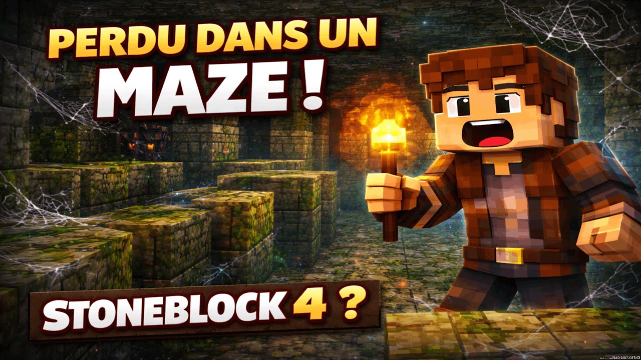 stoneblock 4 #6 le maze de l'enfer