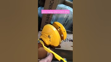 tời tự khoá 550kg. tời rạp 550kg . nâng rạp cưới. tời cột rạp. #xuhuong #tời_tự_hãm #tời_quay_tay