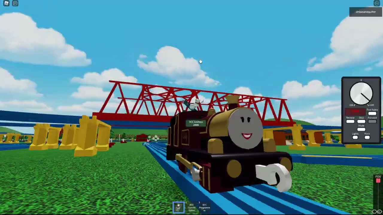 ROBLOX Game Time - Thomas and Friends Tomy Testing Grounds!