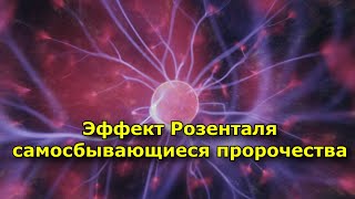 Эффект Розенталя. Самосбывающиеся Пророчества