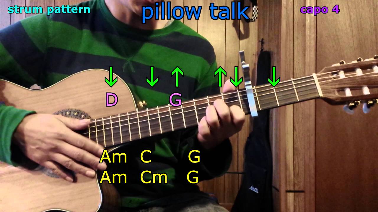 pillow talk zayn malik guitar chords YouTube