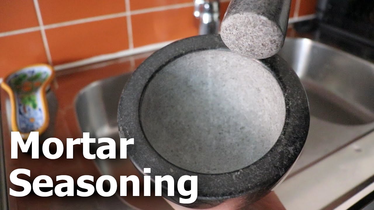 🌟 Как прокалить гранитную ступку и пестик | Пошаговое руководство | Мексиканская кухня 🌟