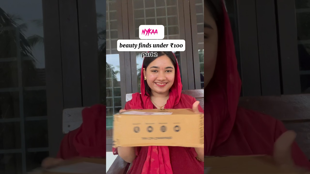 part 2  Nykaa  products under ₹100🛍️🤑 