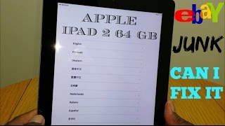EBAY JUNK ( CAN I FIX IT ) IPAD 2 64 GB