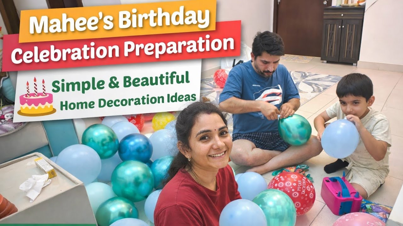 “Guess what we’re preparing today? 🎂🎈“Abu Dhabi is ready for the cutest birthday ever! 🎉❤️”