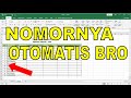 Cara Membuat Nomor Urut Otomatis Jika Kolom Lain Berisi Data di Ms Excel