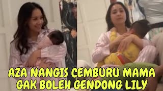 RAYYANZA RAFATHAR NANGIS CEMBURU MAMA GIGI GENDONG BABY LILY NGOMPOL