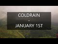 Coldrain - January 1st (Lyrics Video)