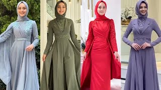 Muhteşem Tesettür Abiye Modelleri Yeni Koleksiyon, Wedding Hijab Evening Dresses فساتين محجبات