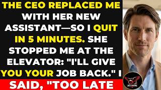Information The CEO Replaced Me With Her Young Assistant—So I Quit in 5 Minutes. She Stopped Me at the Elevator. Guide